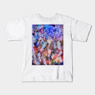 Abstract in US colors Kids T-Shirt